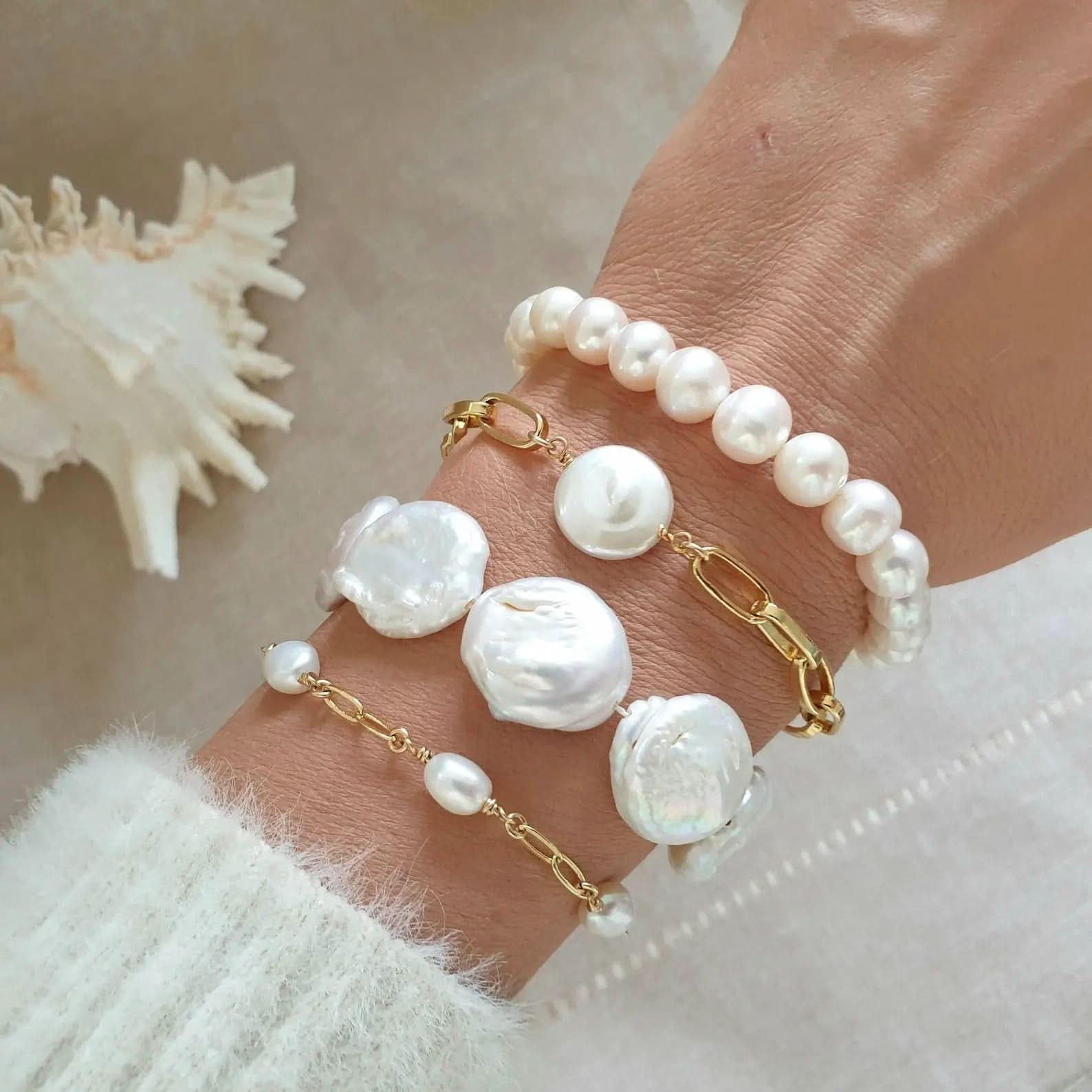 Baroque Pearl Bracelet