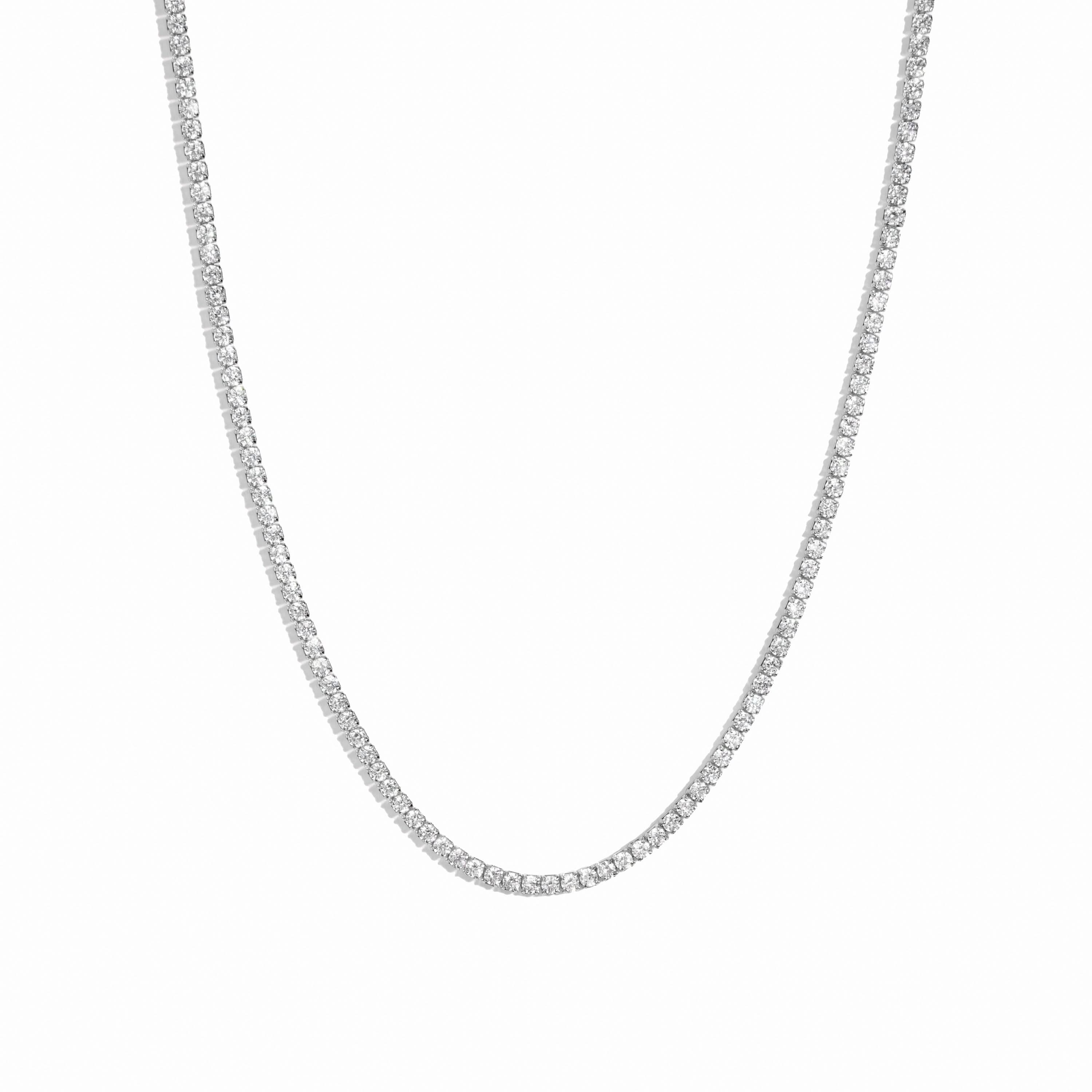 2mm Tennis Necklace