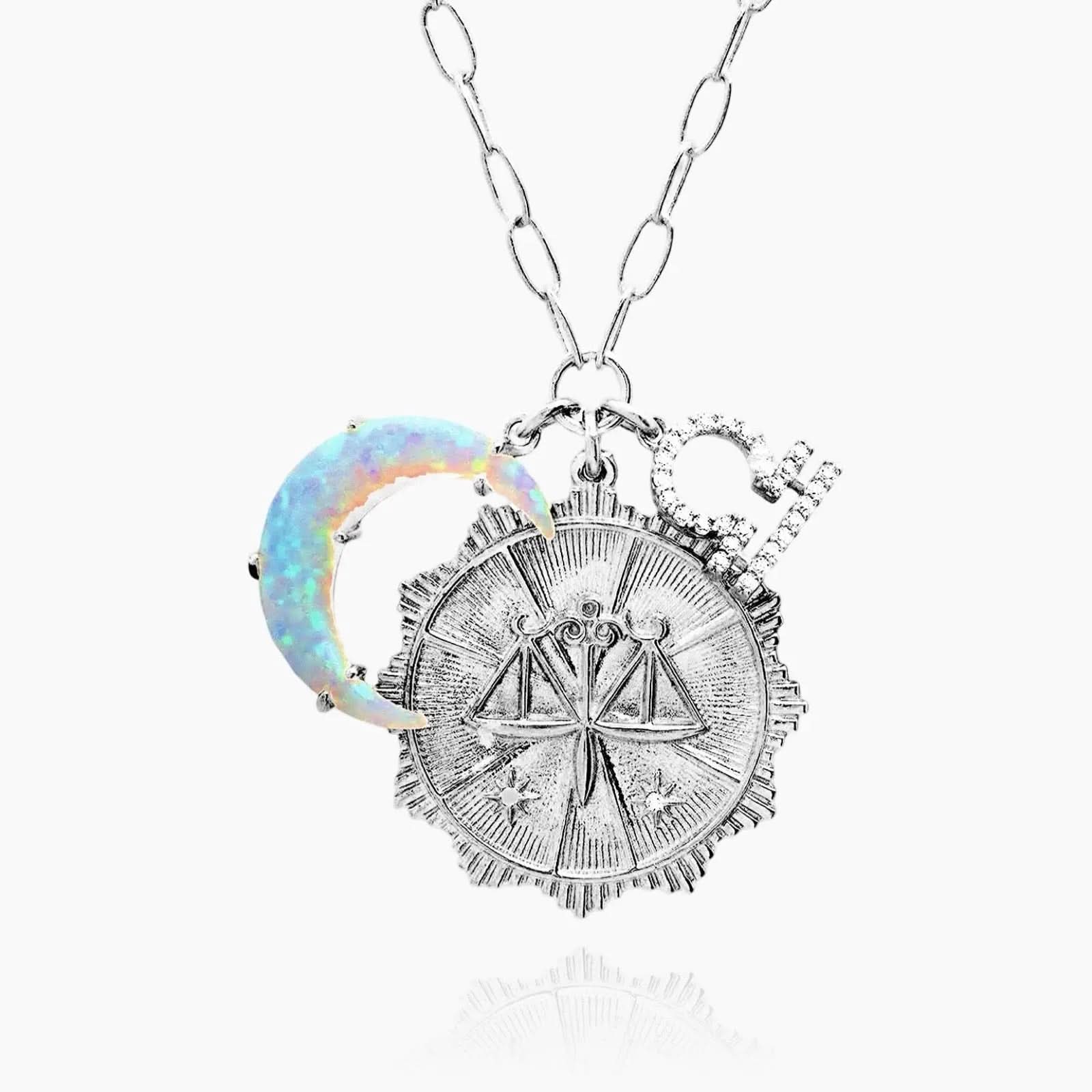 Zodiac Opal Necklace