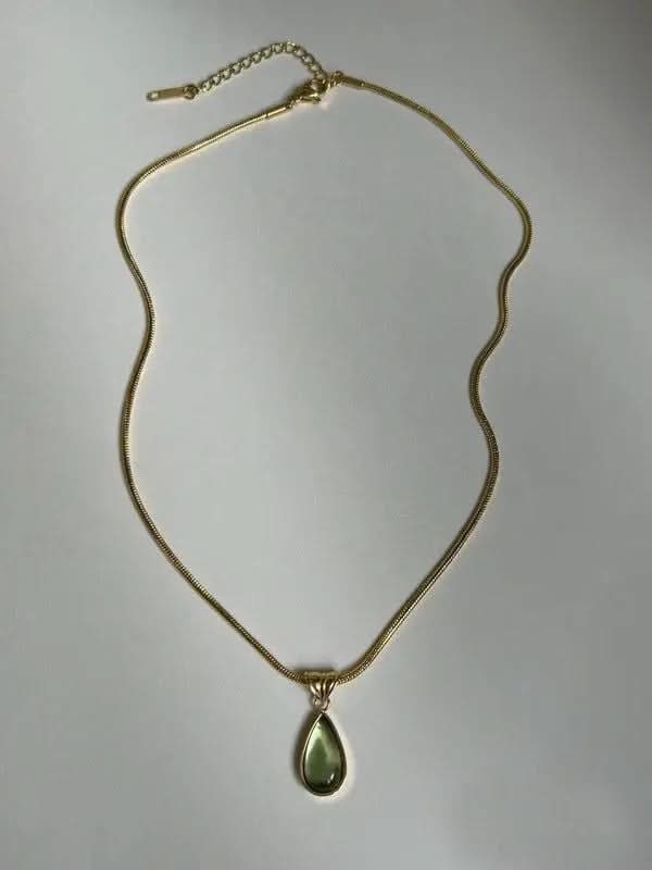 Athena Water Drop Necklace