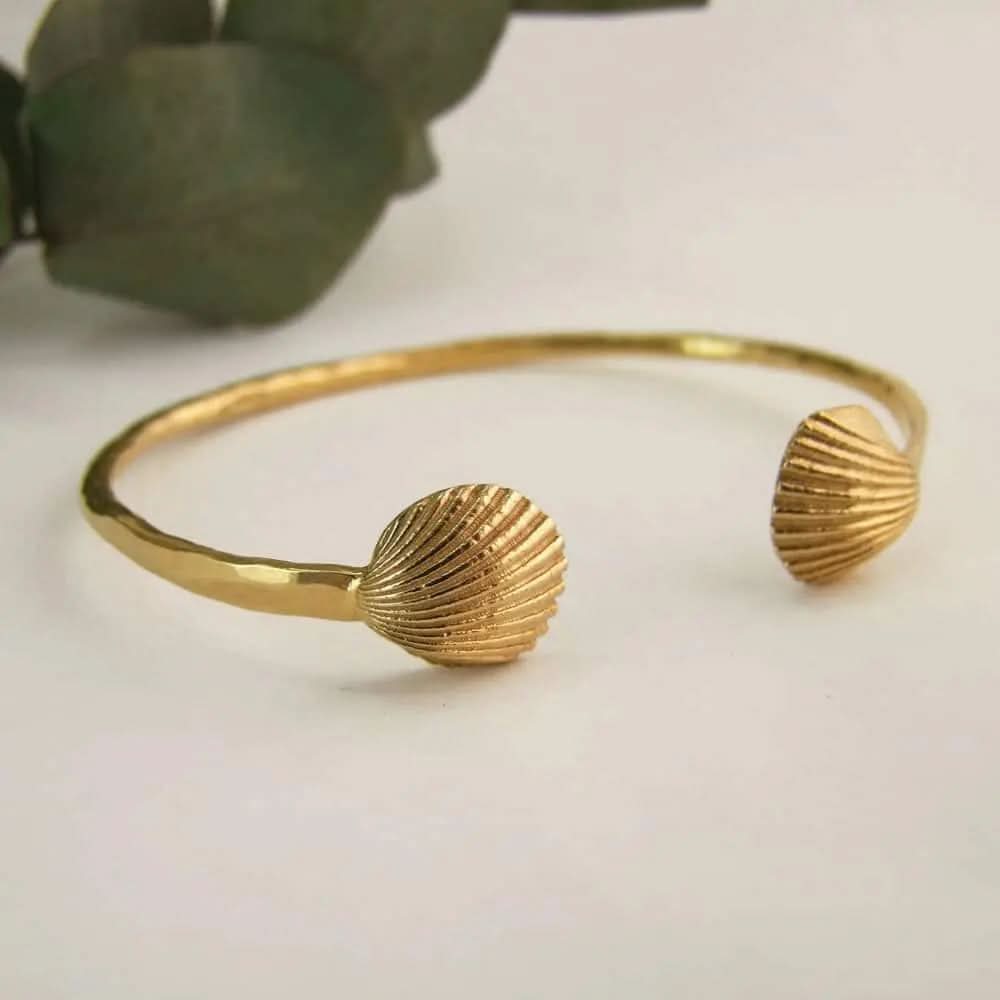 Mini Shell Cuff Bracelet