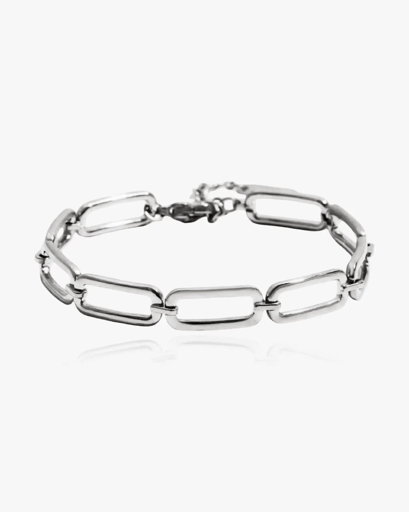 Chunky Paperclip Chain Bracelet