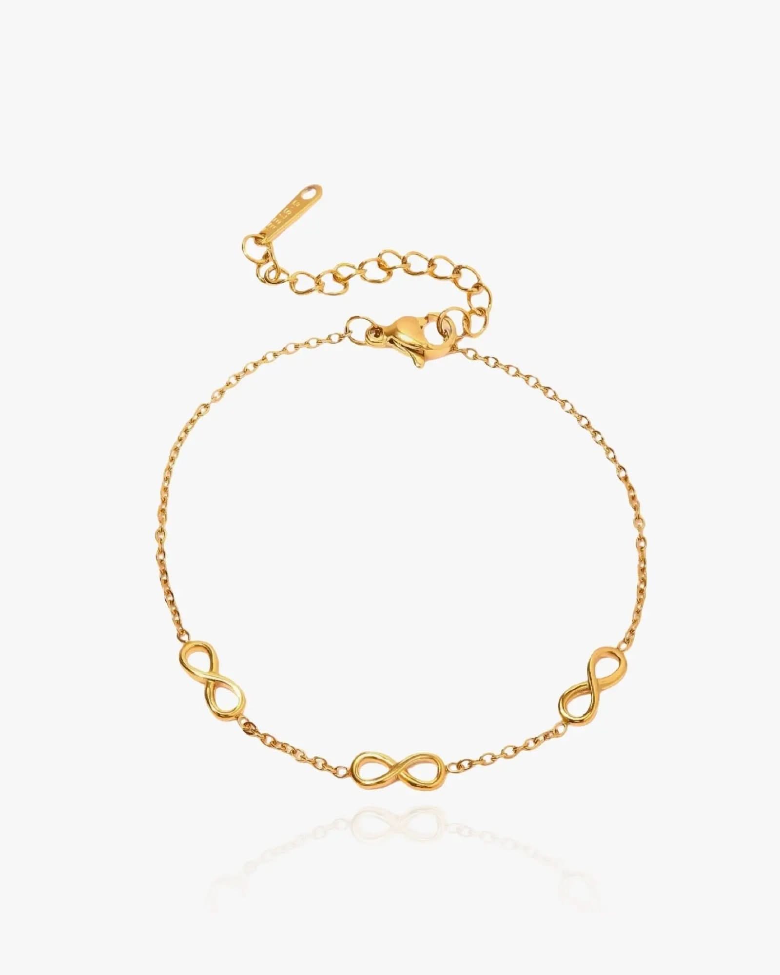 Infinity Sign Bracelet Anniversary Gift
