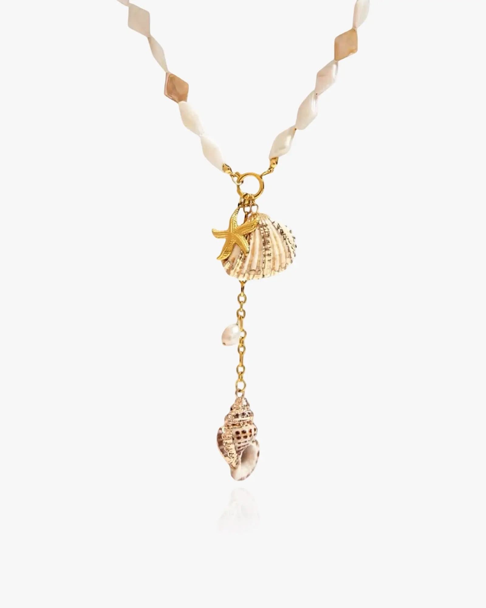Y-Shape Shell Necklace