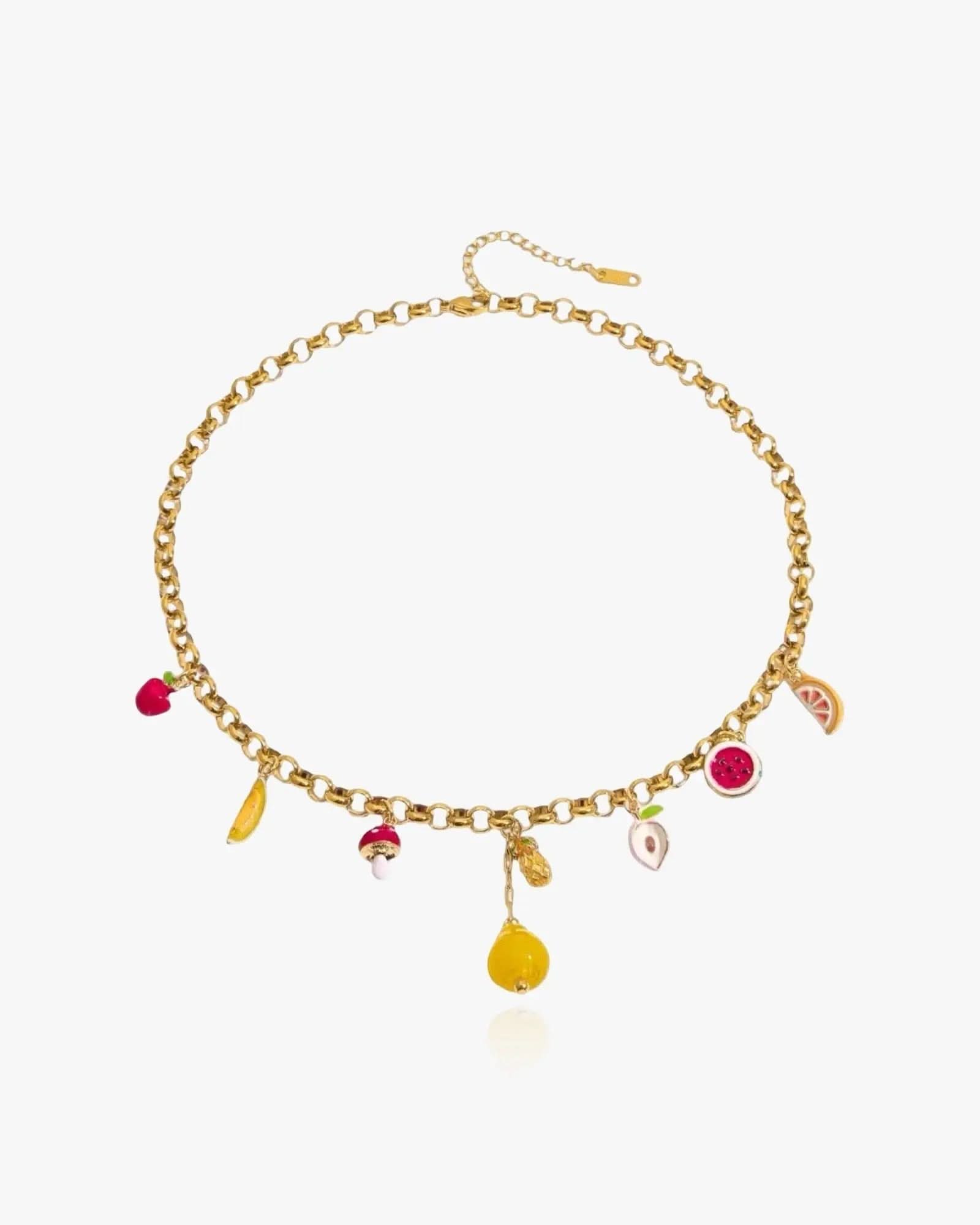 Lemon Charms Necklace