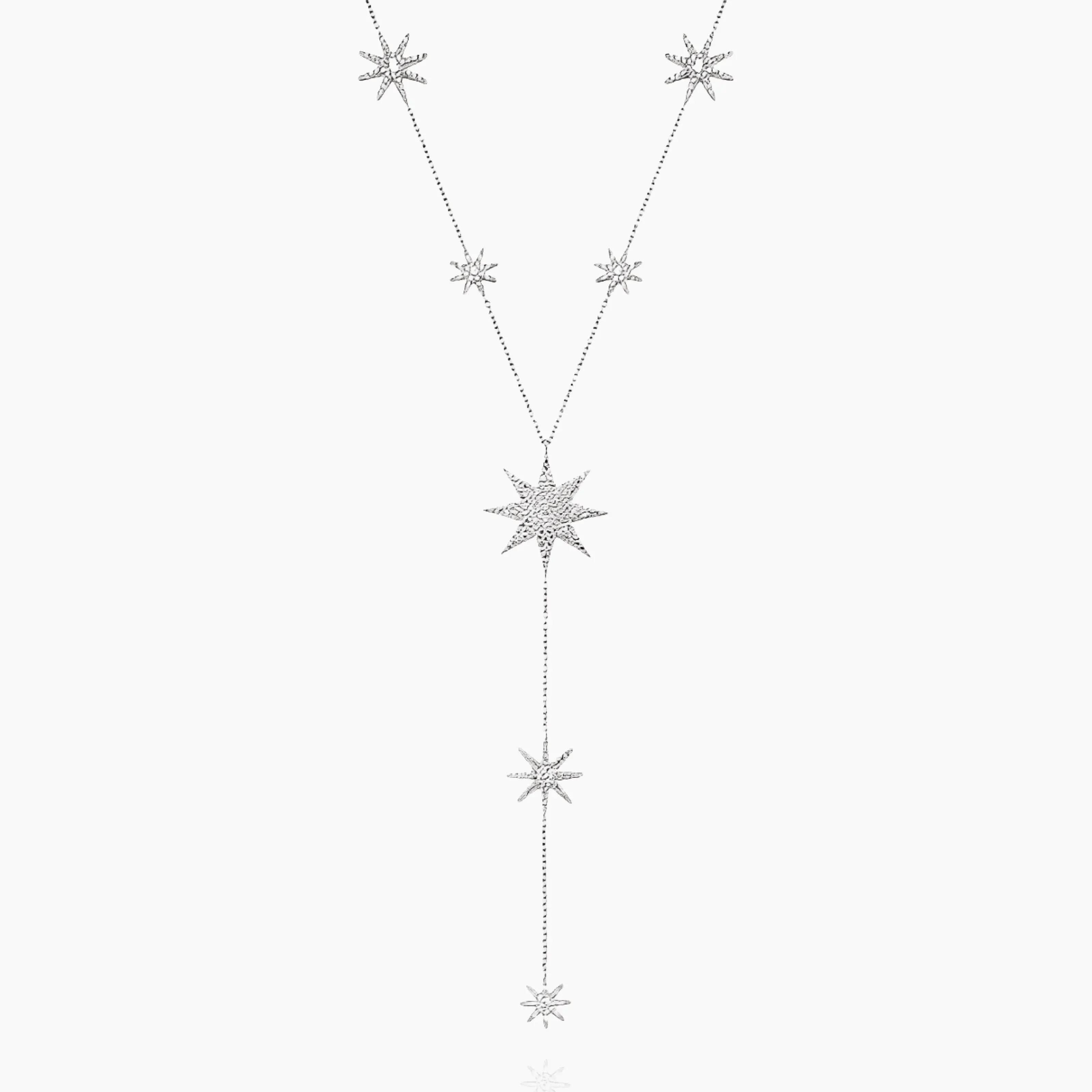 Festive Stars Y Shape Necklace