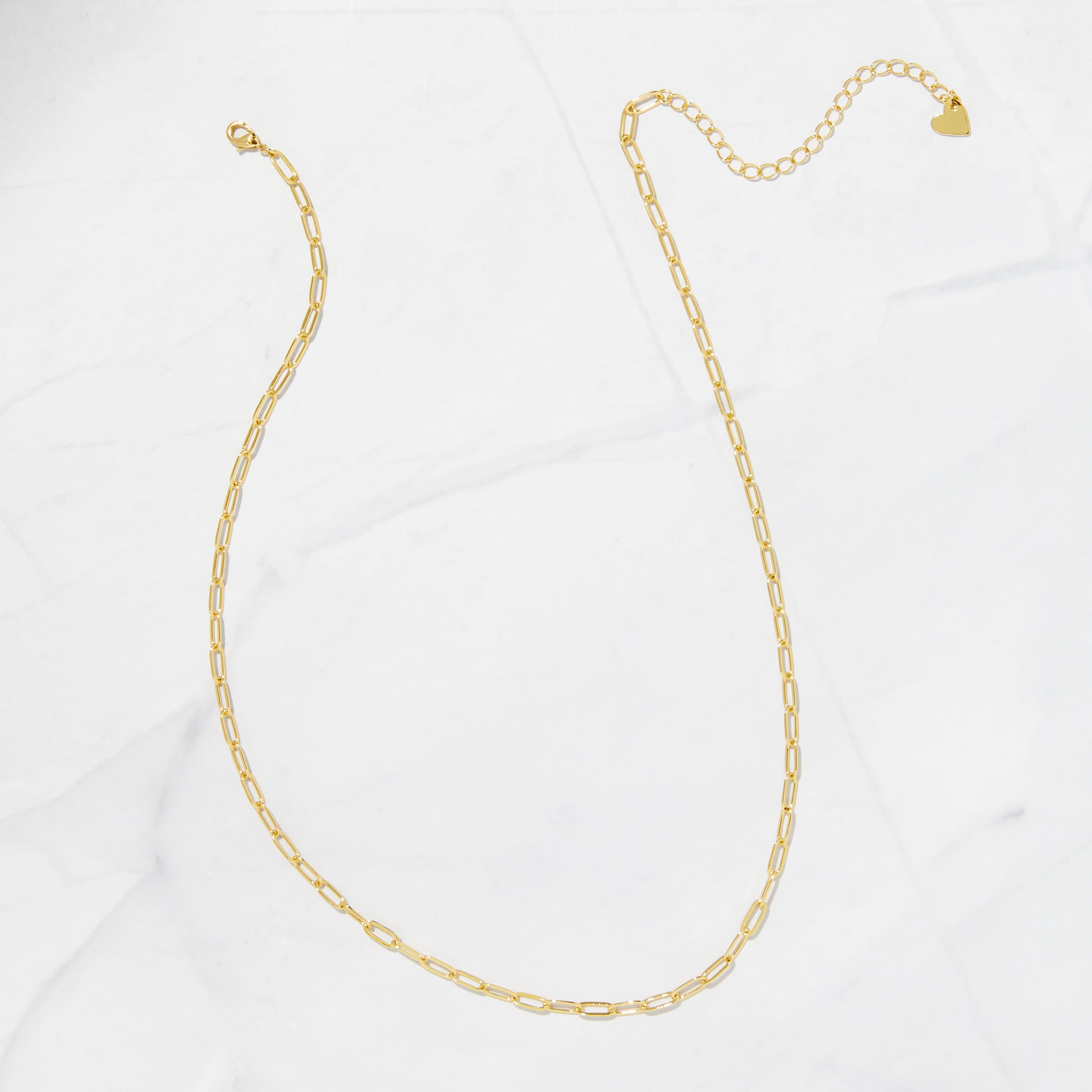 Small Paperclip Necklace