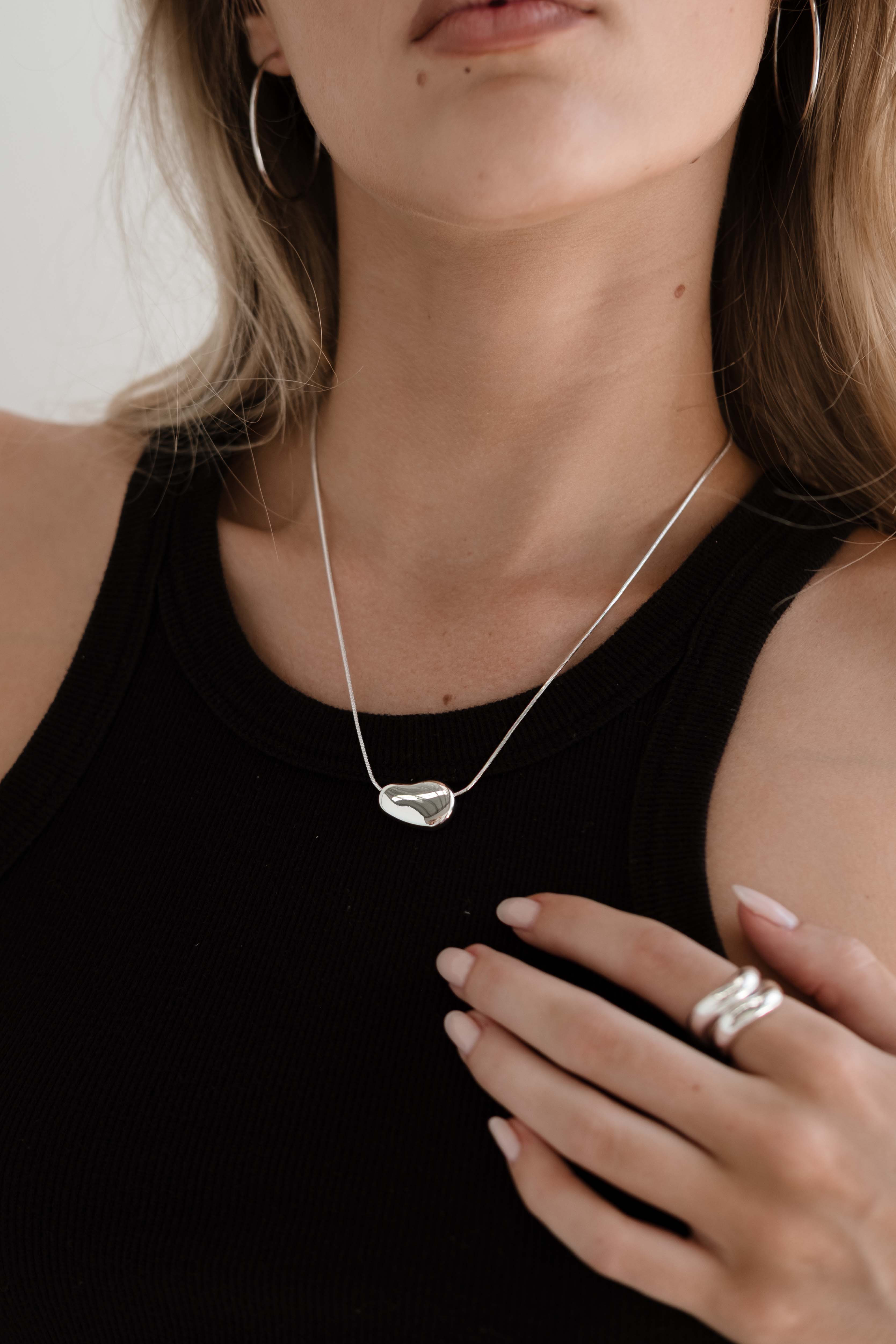 Eloise Necklace - Silver