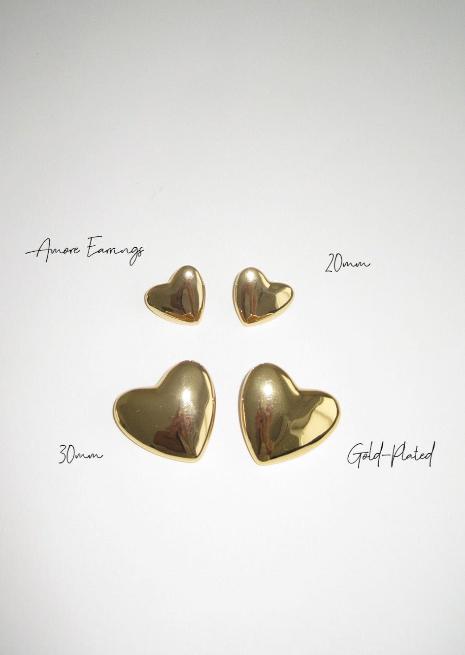 Amore Ohrringe - Gold