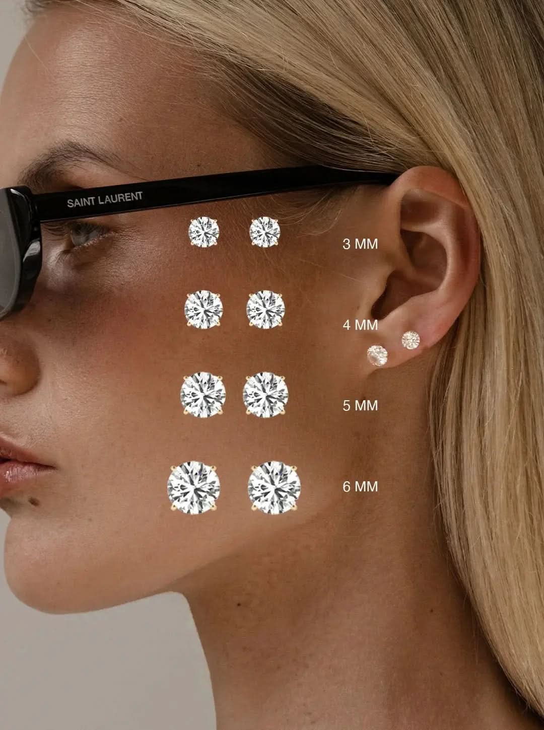 Daphne Earrings – Gold (4 Sizes)