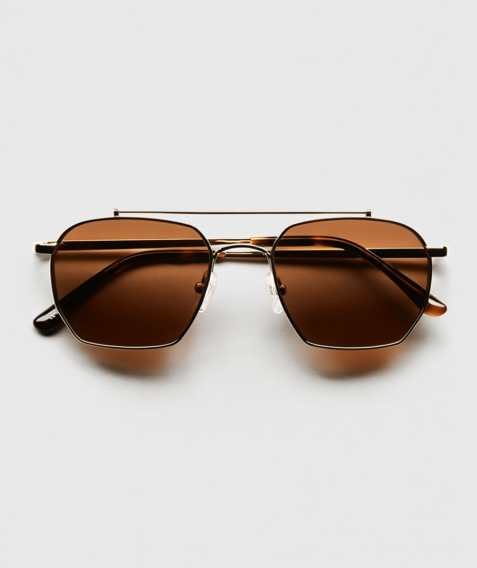 Aviator - Gold/Choc