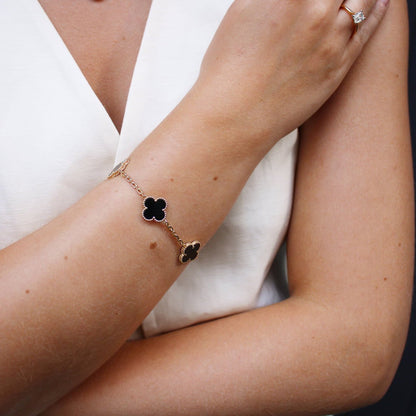 Kleeblatt-Armband