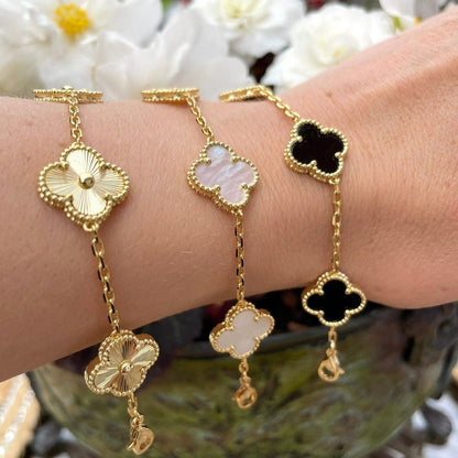 Kleeblatt-Armband