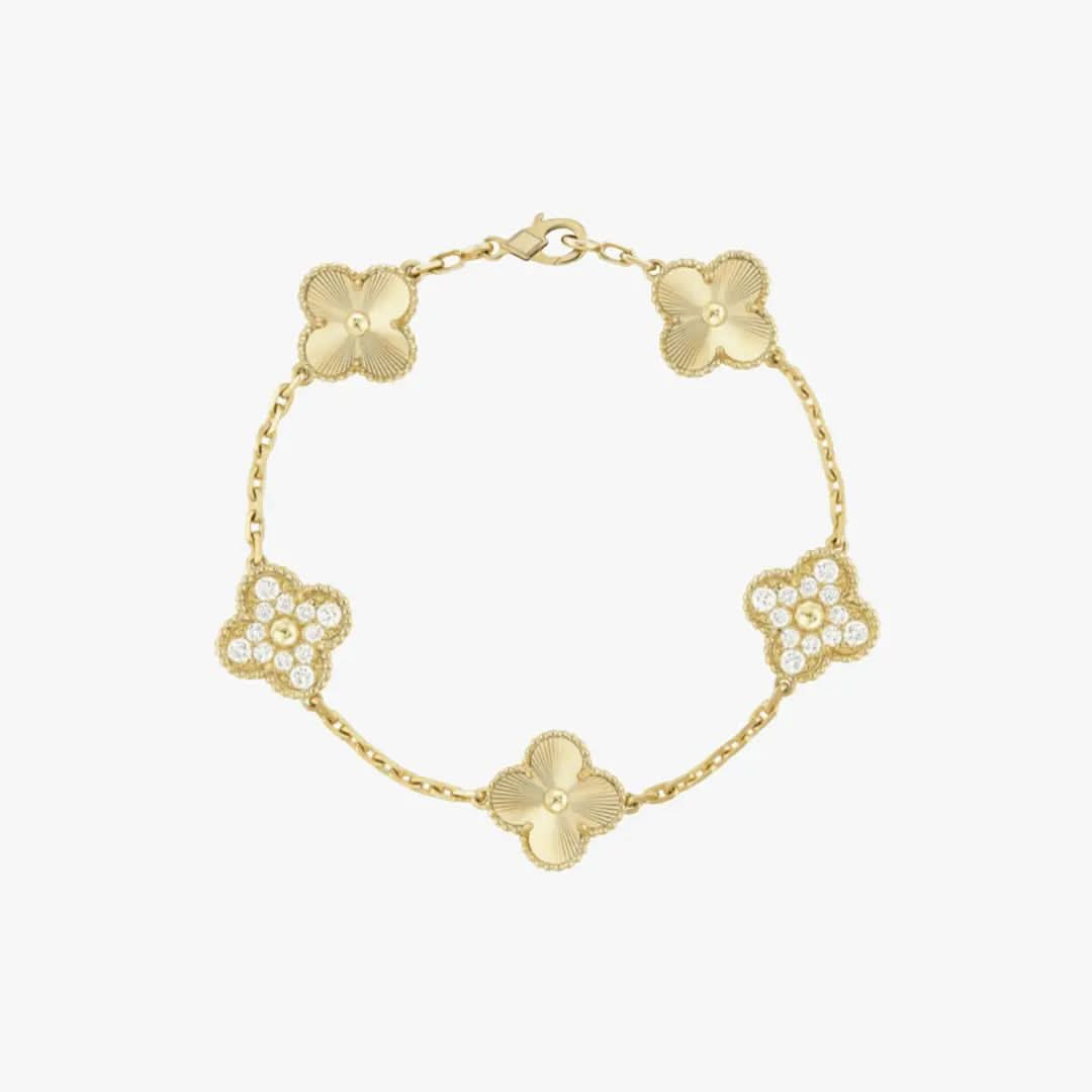 Kleeblatt-Multi-Armband