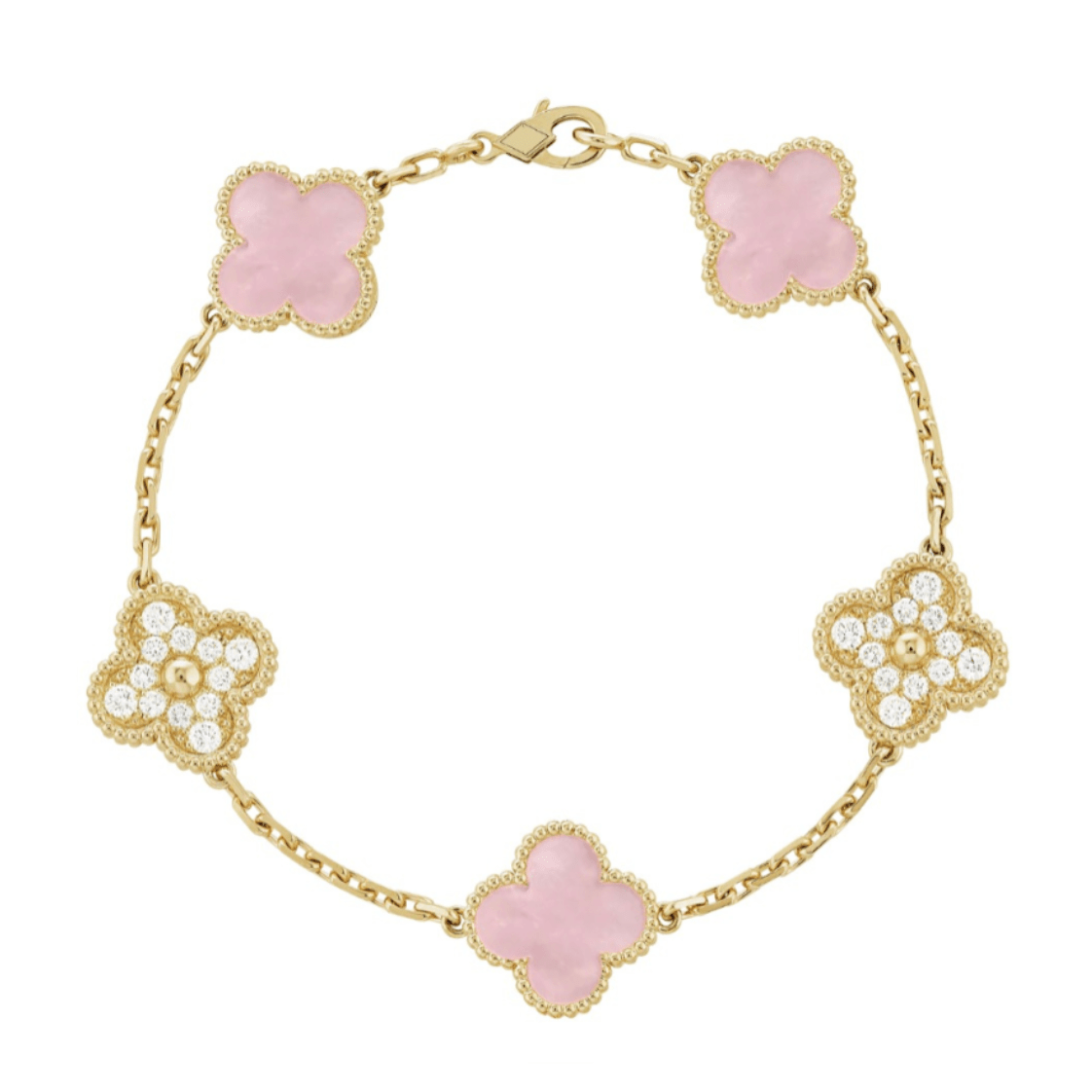 Kleeblatt-Multi-Armband