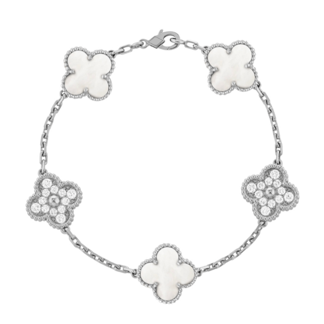 Kleeblatt-Multi-Armband