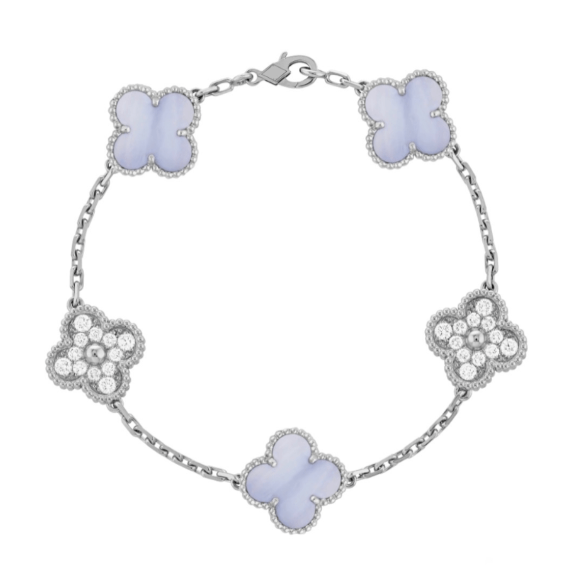 Kleeblatt-Multi-Armband