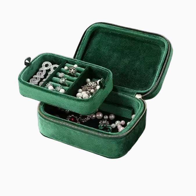 Ayuna Velvet Jewelry Case