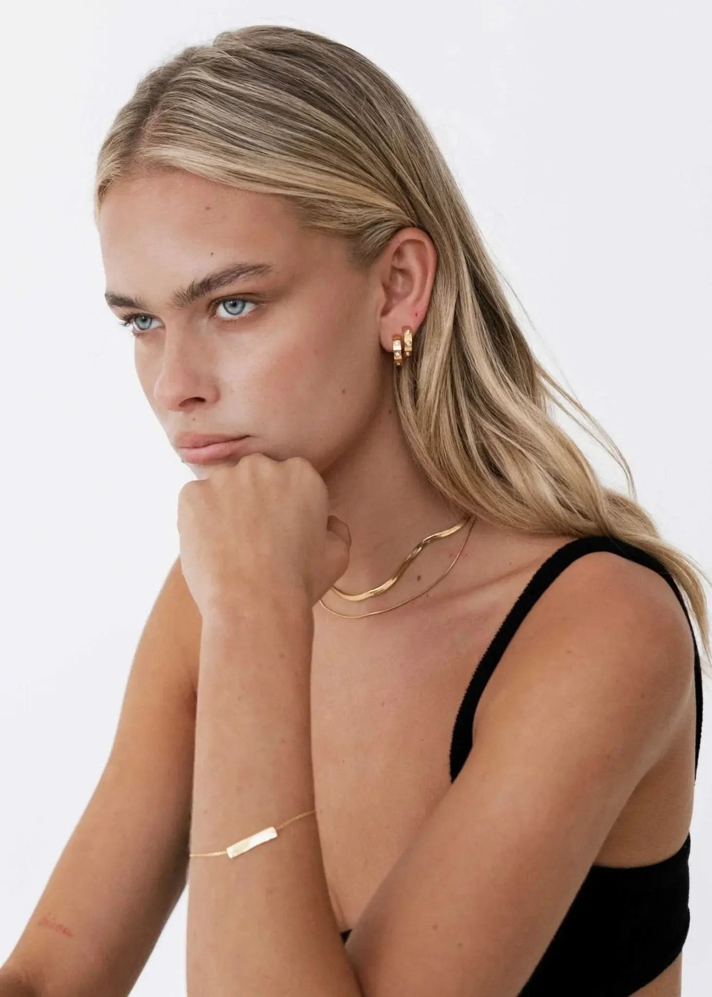 Clio Earrings - Gold