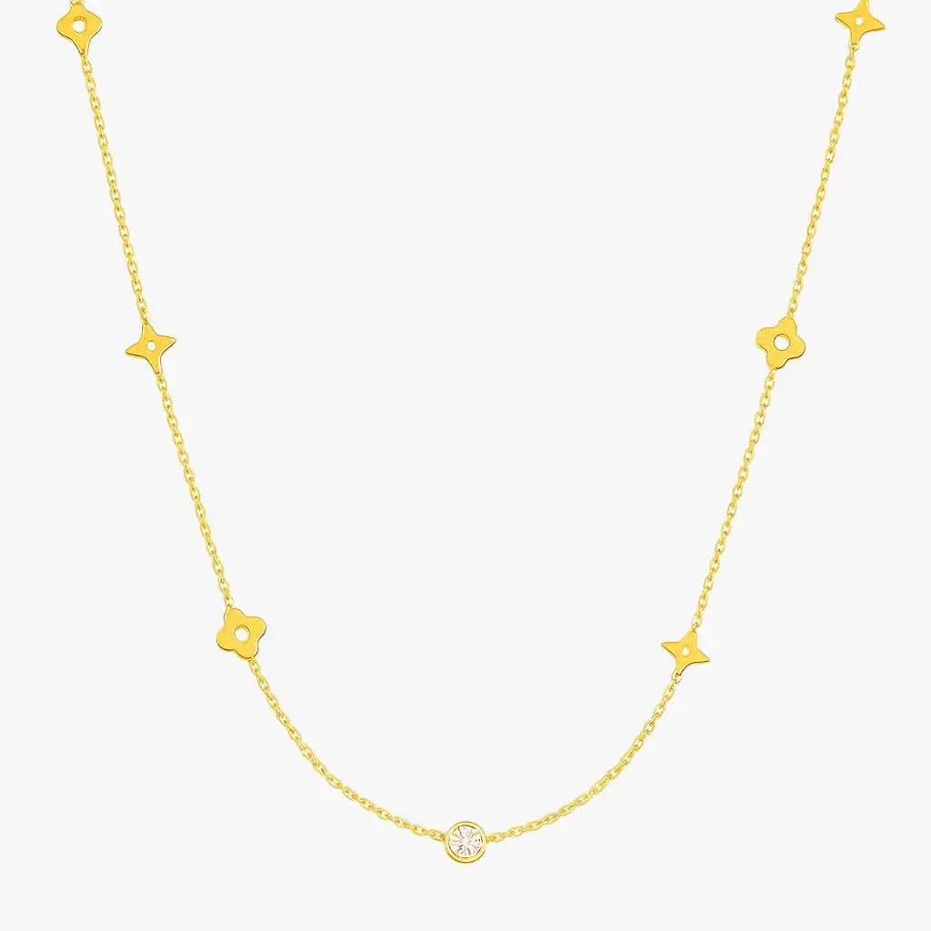 Carrie Clover Necklace