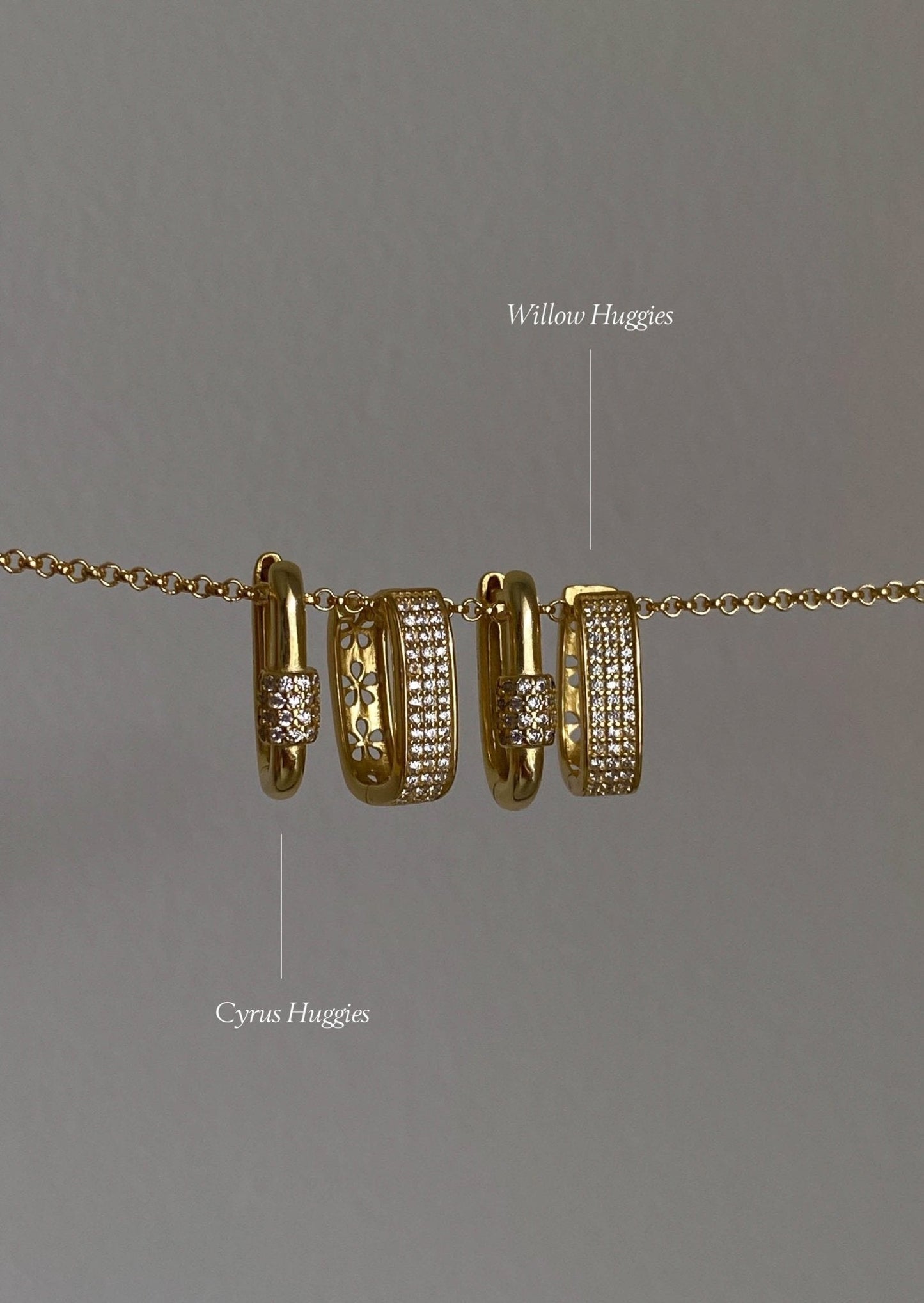 Bella Ohrringe – Gold
