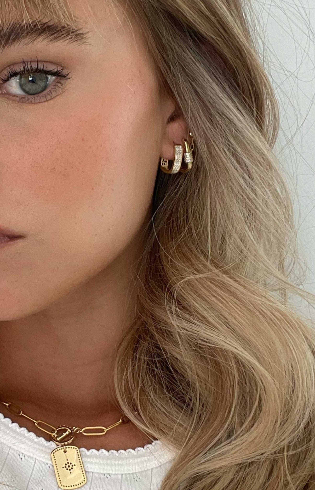 Bella Ohrringe – Gold