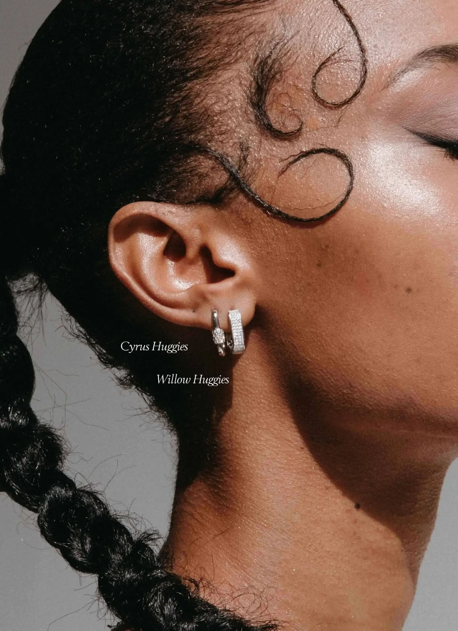 Auria Earrings – Silver