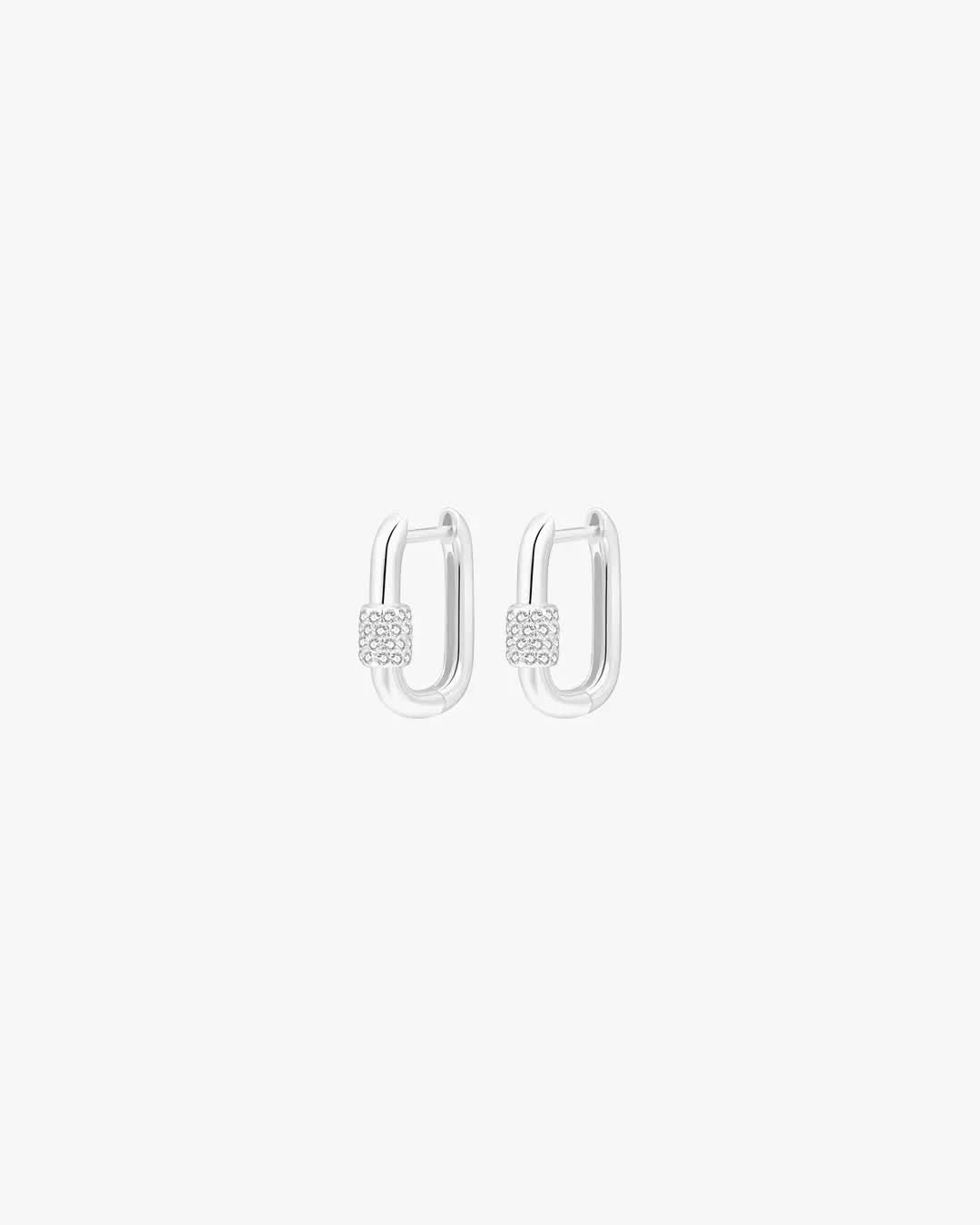 Auria Earrings – Silver