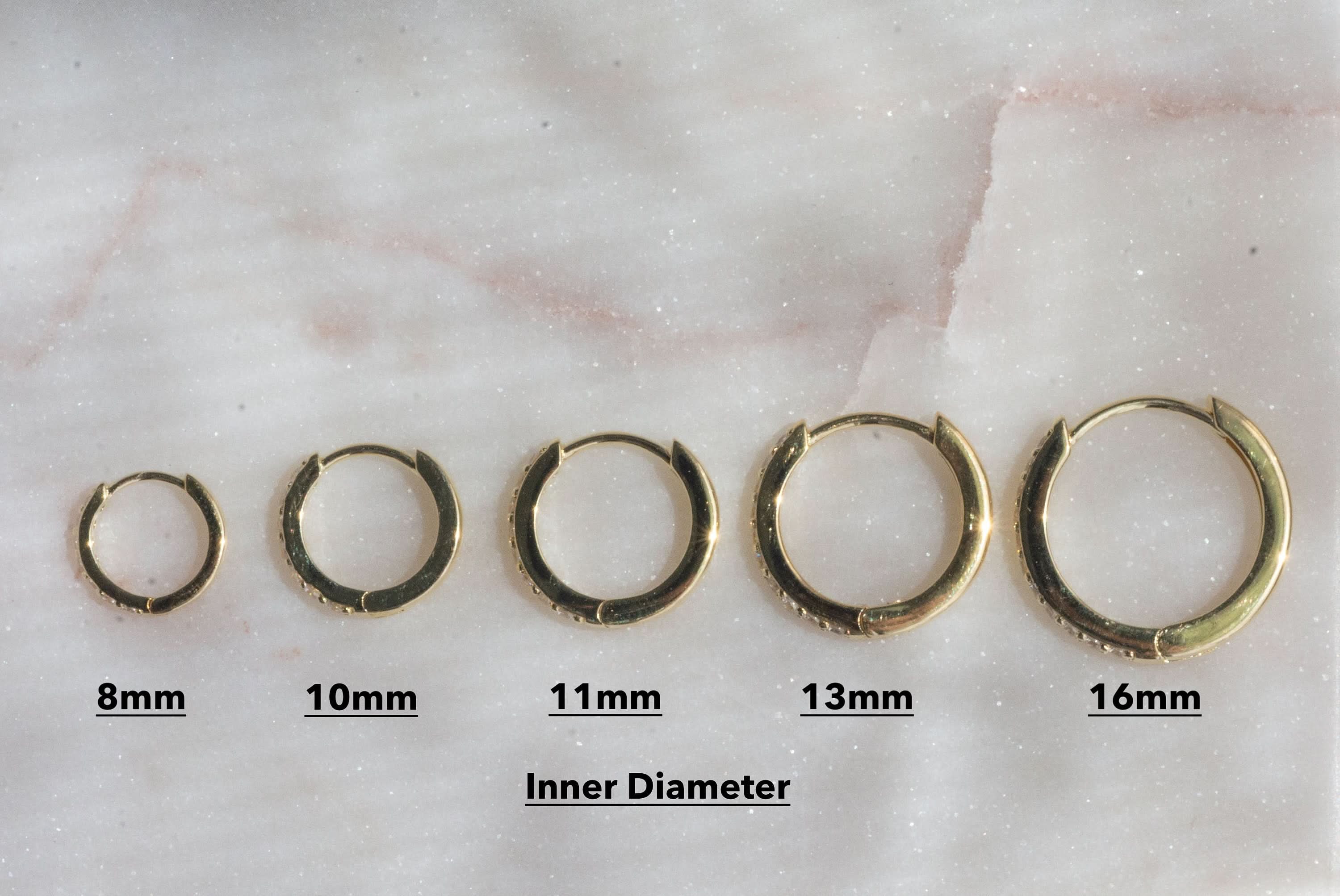 Studded Huggies (Multiple Sizes Available)