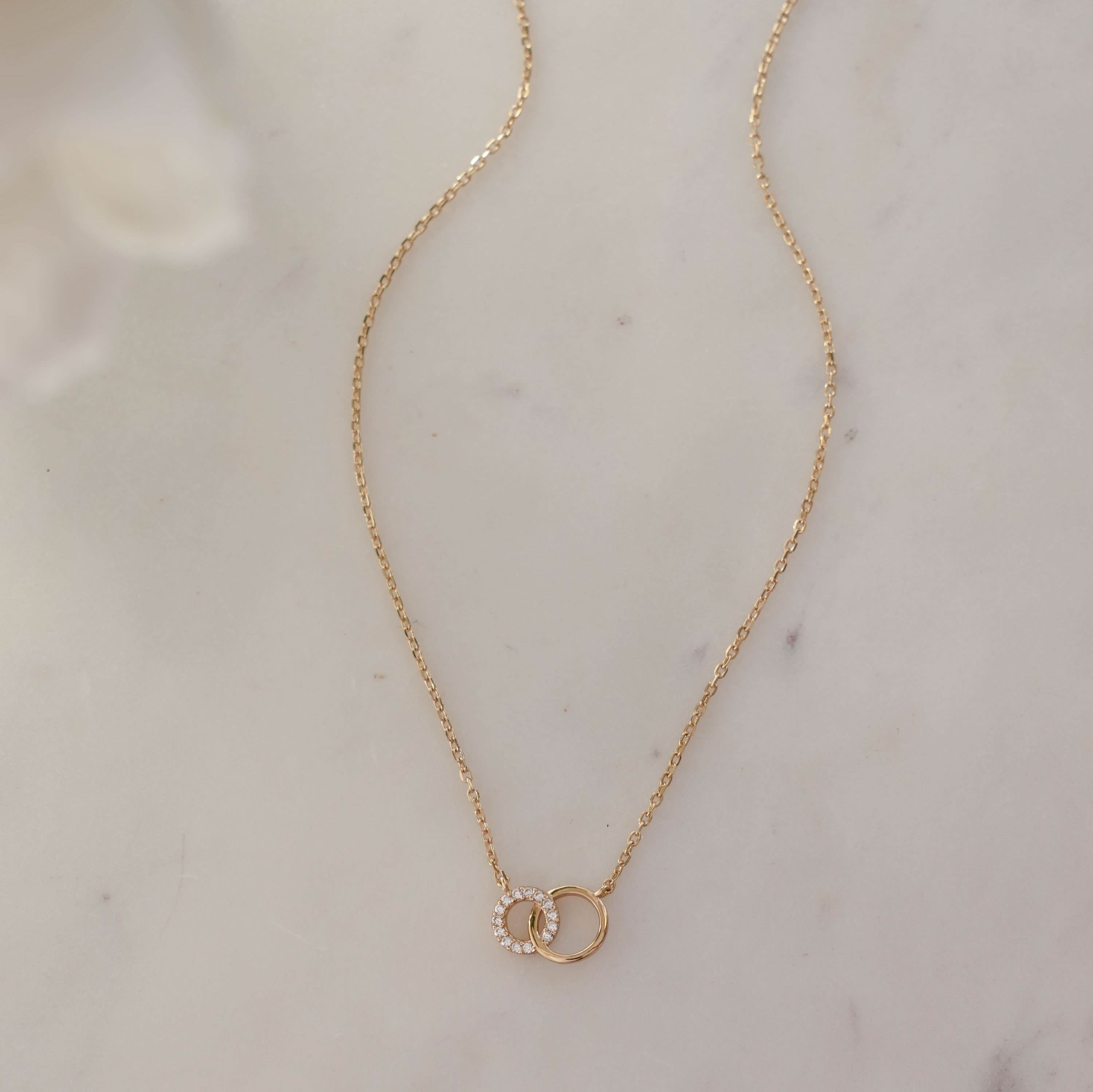 Circle Link Necklace