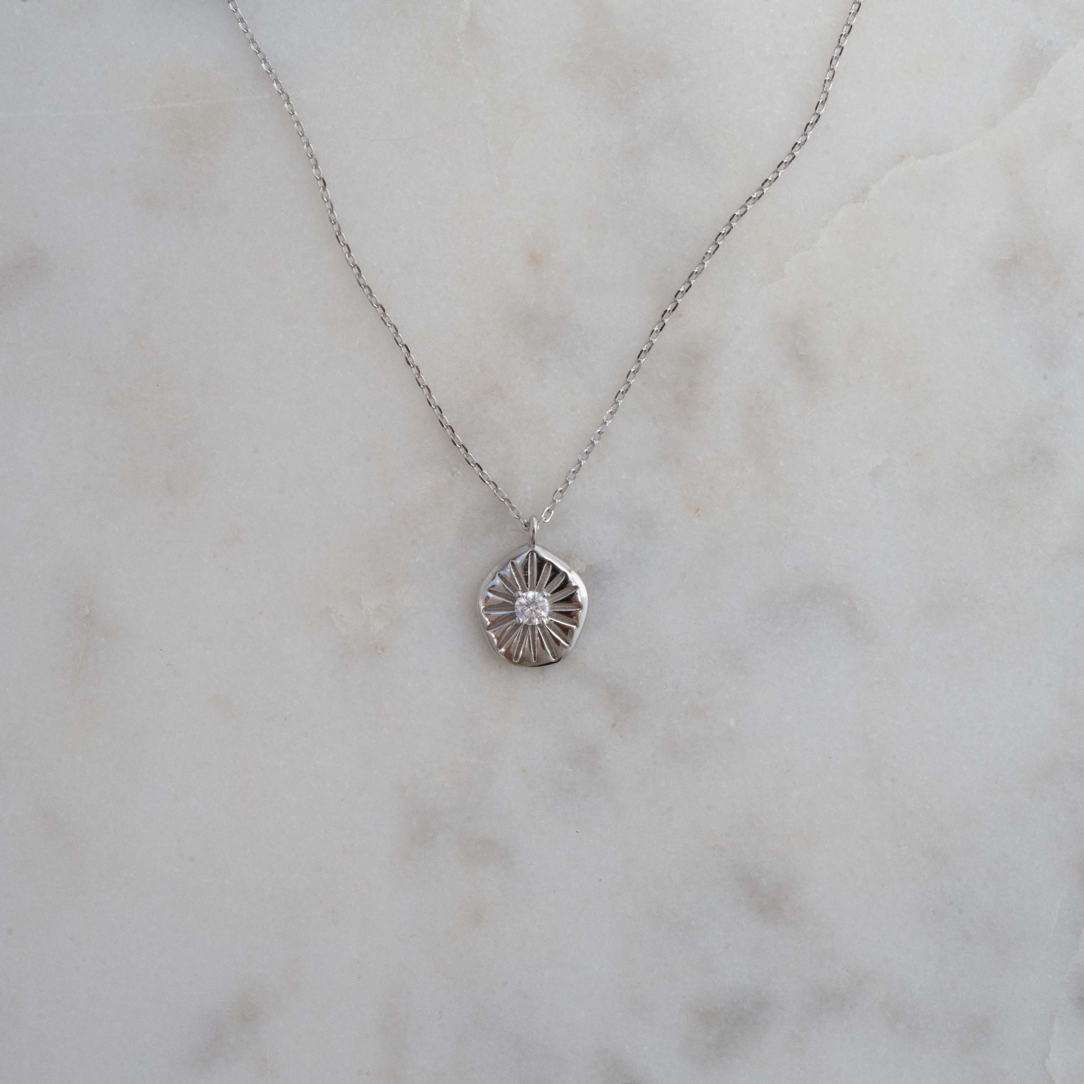 Sunburst Medallion Necklace