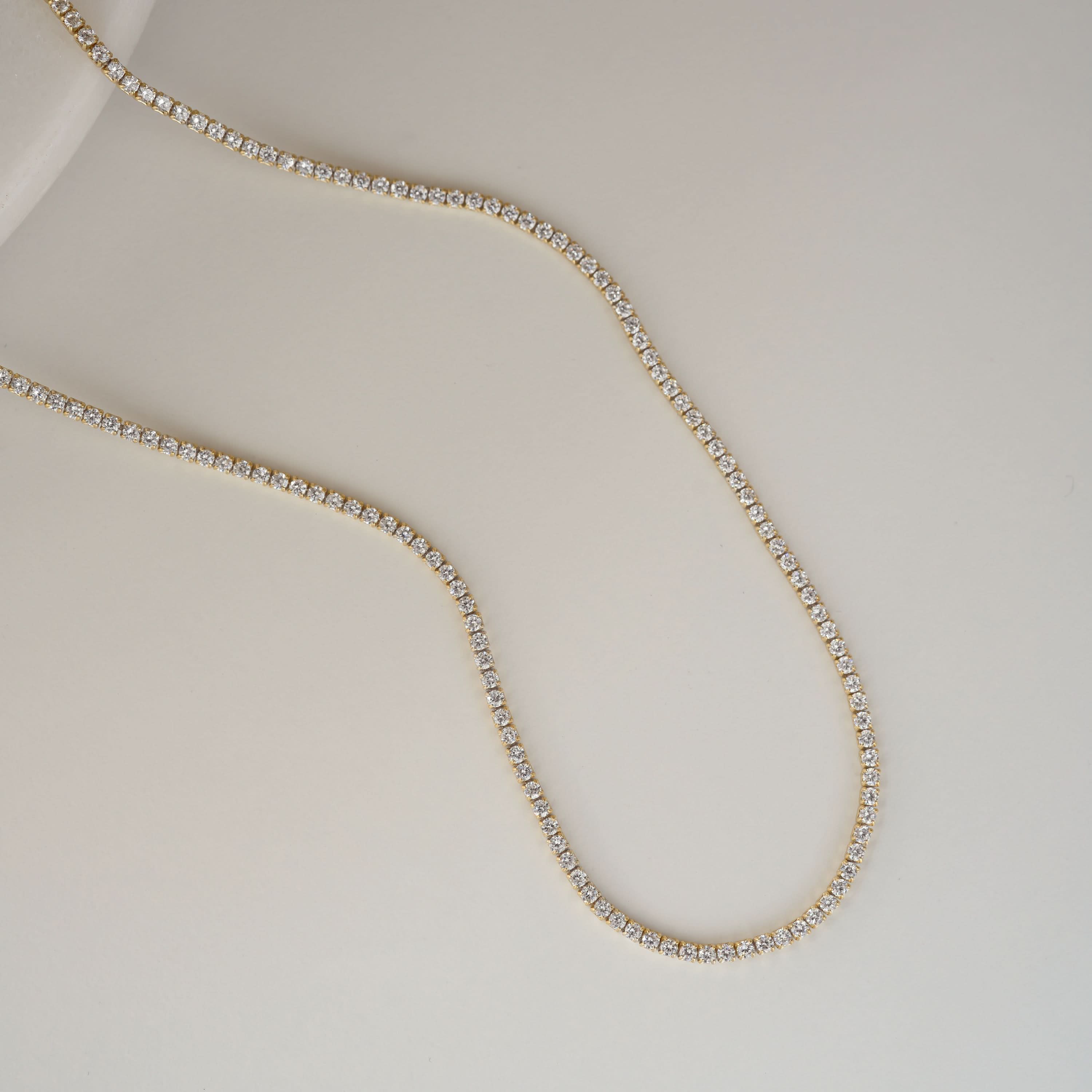 2mm Tennis Necklace