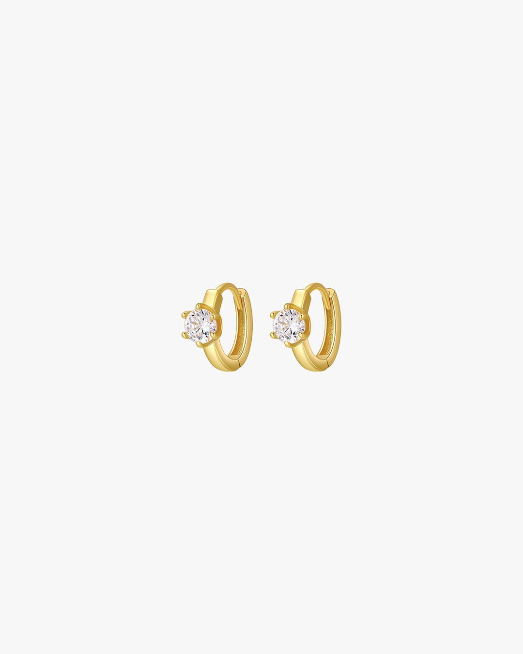 Gänseblümchen-Ohrringe - Gold 