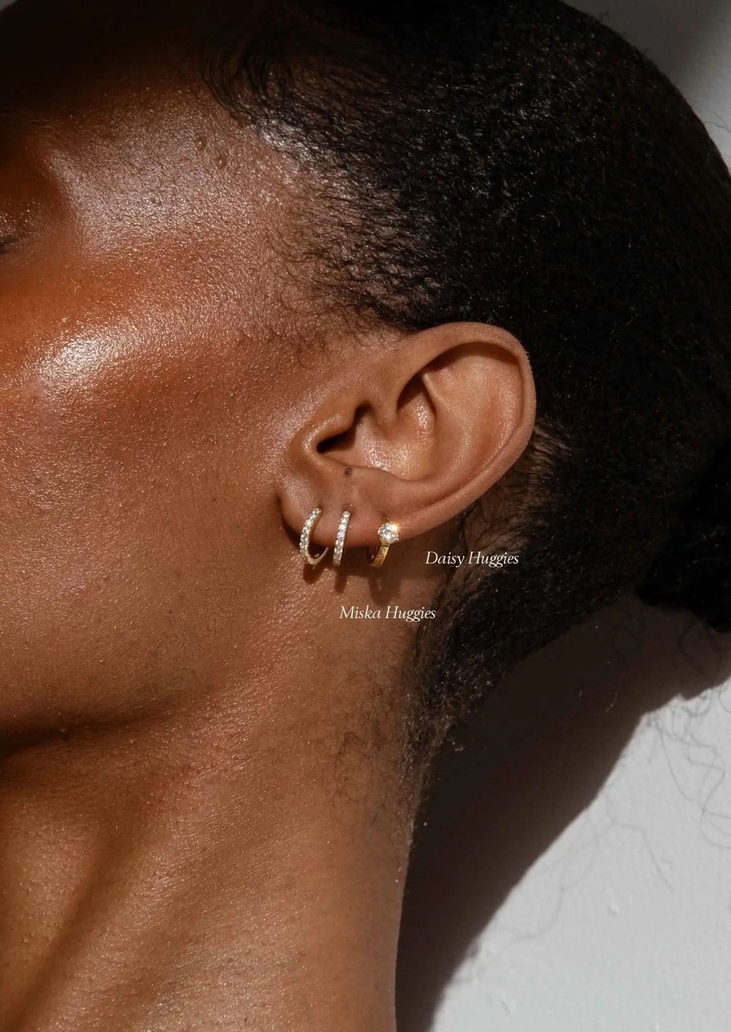 Daisy Earrings - Gold