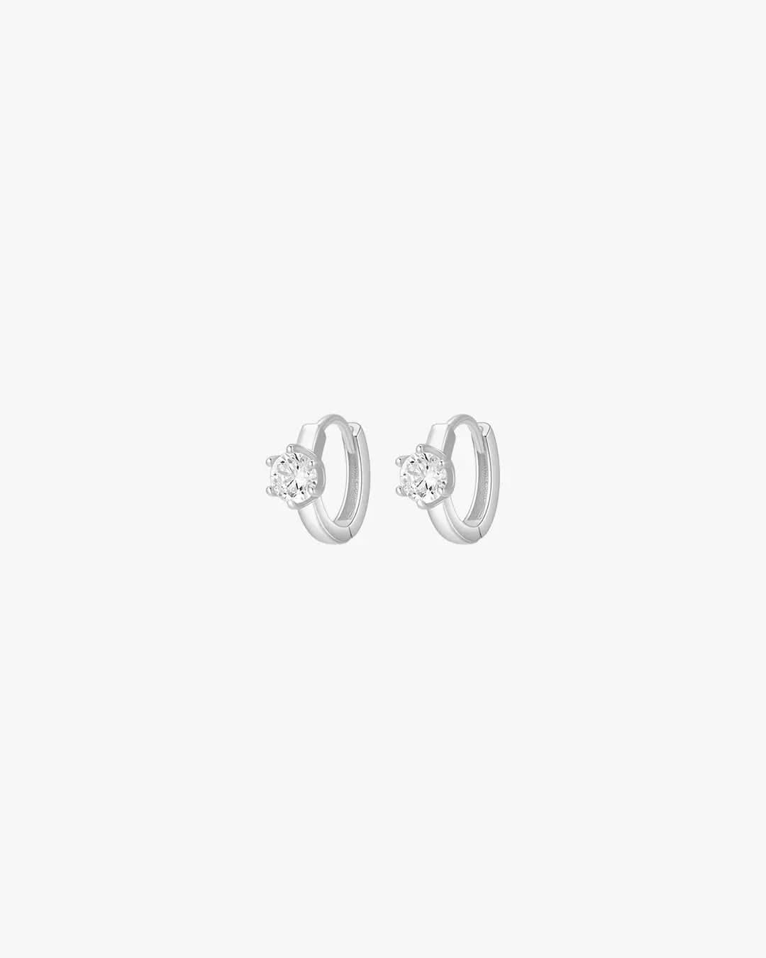 Daisy Earrings - Silver