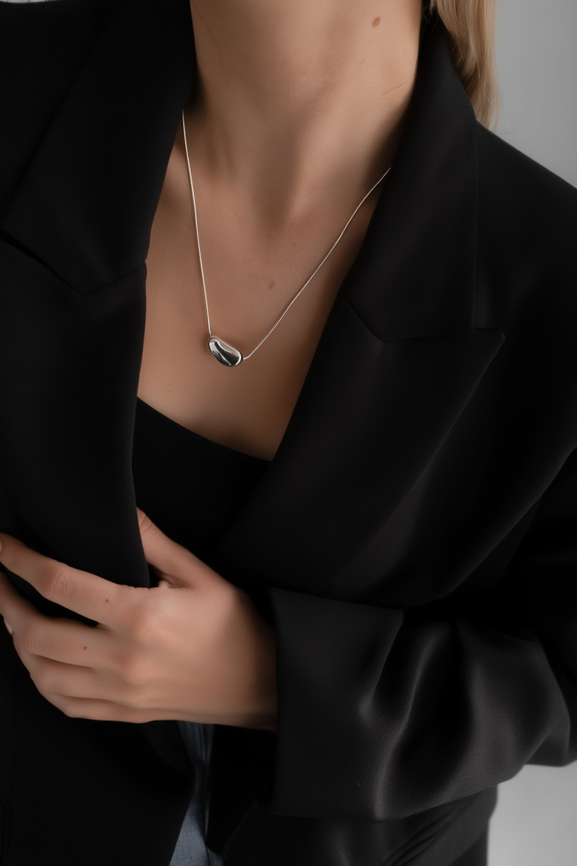 Eloise Necklace - Silver