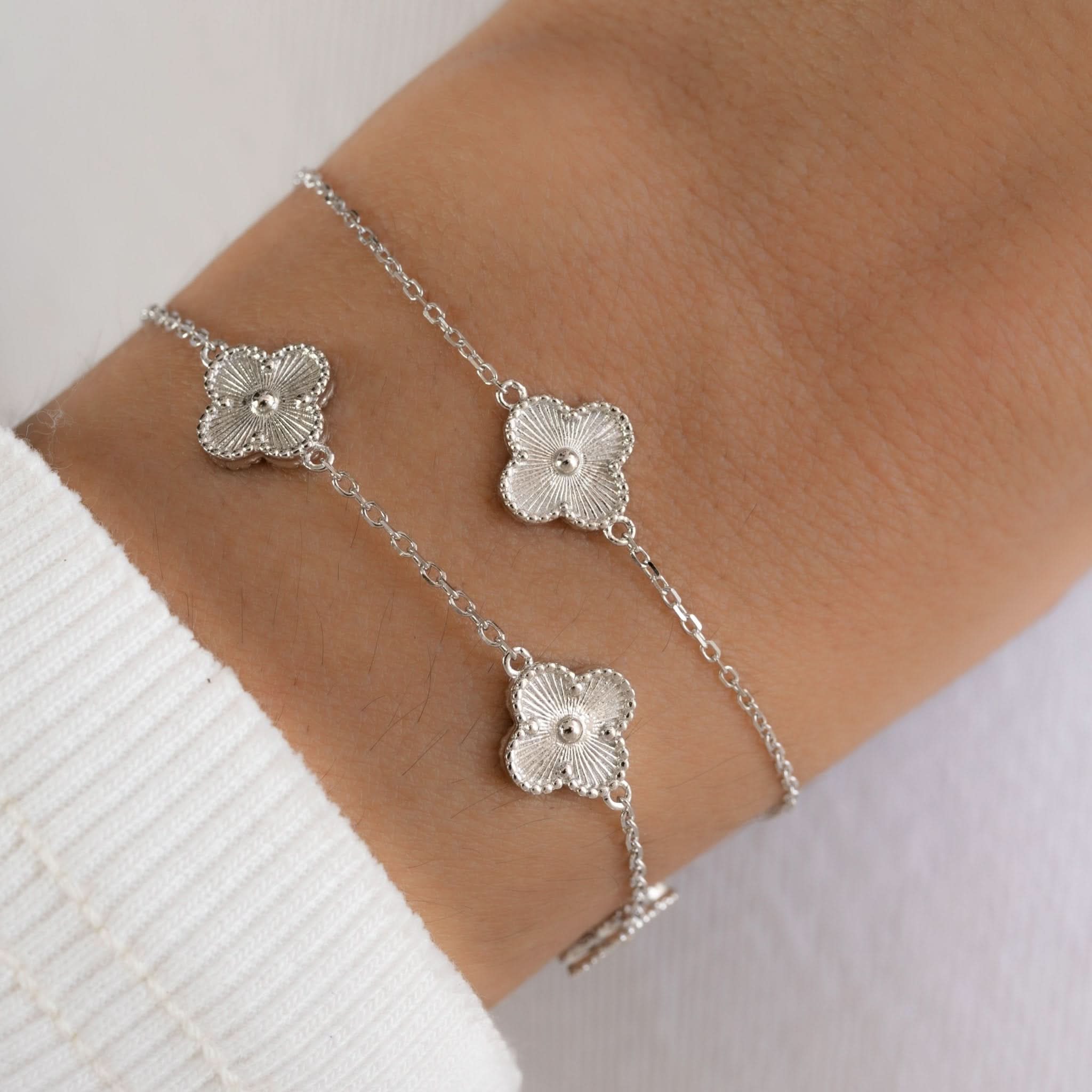 Ella Four Leaf Clover Bracelet