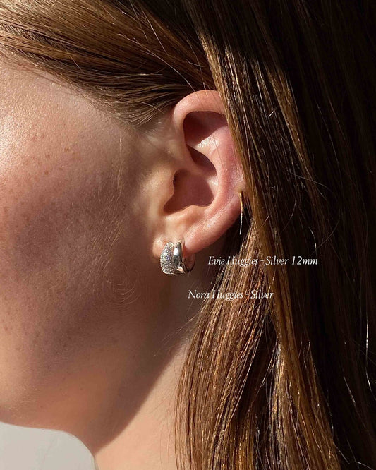 Evie Earrings - Silver