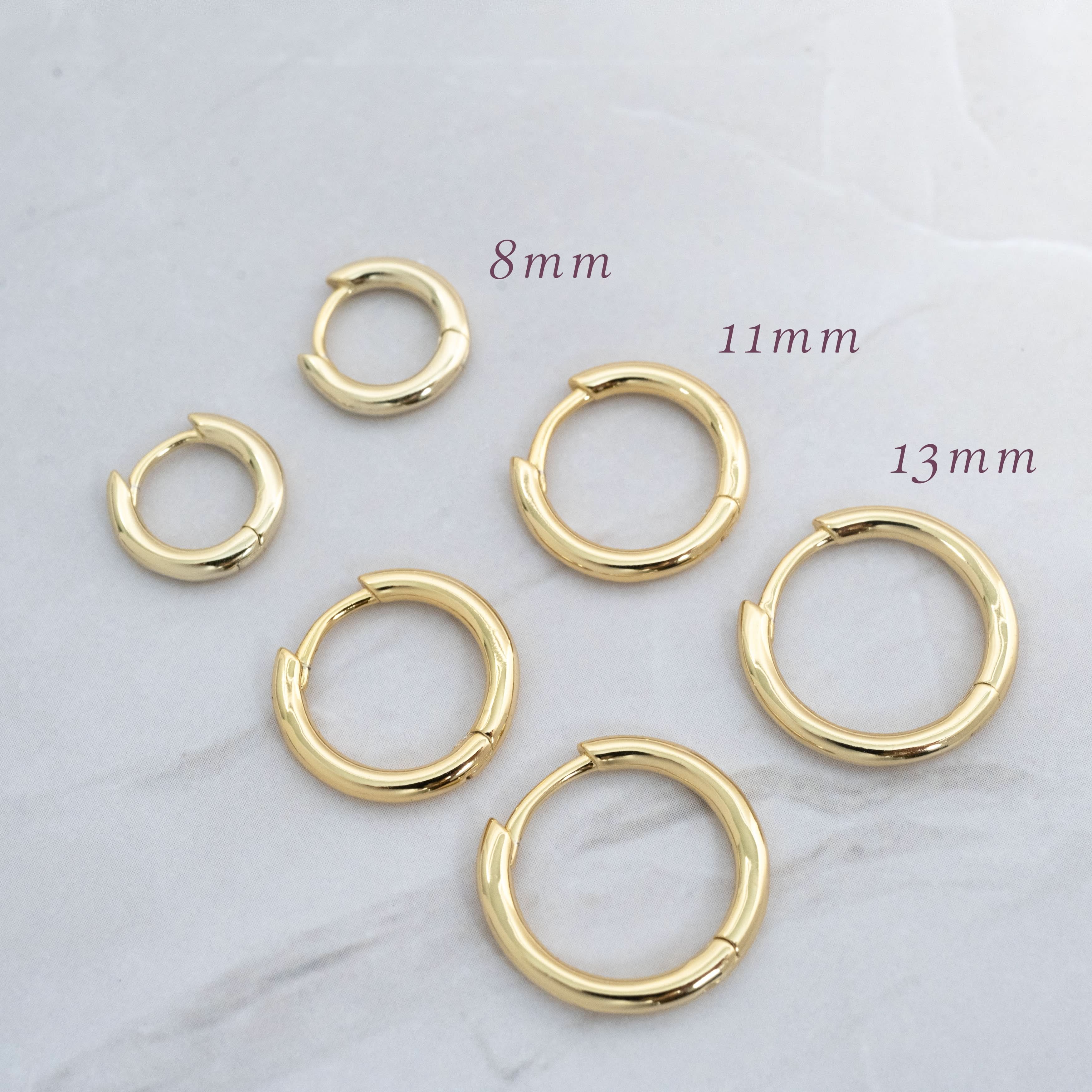 Minimalist Small Hoop Earrings