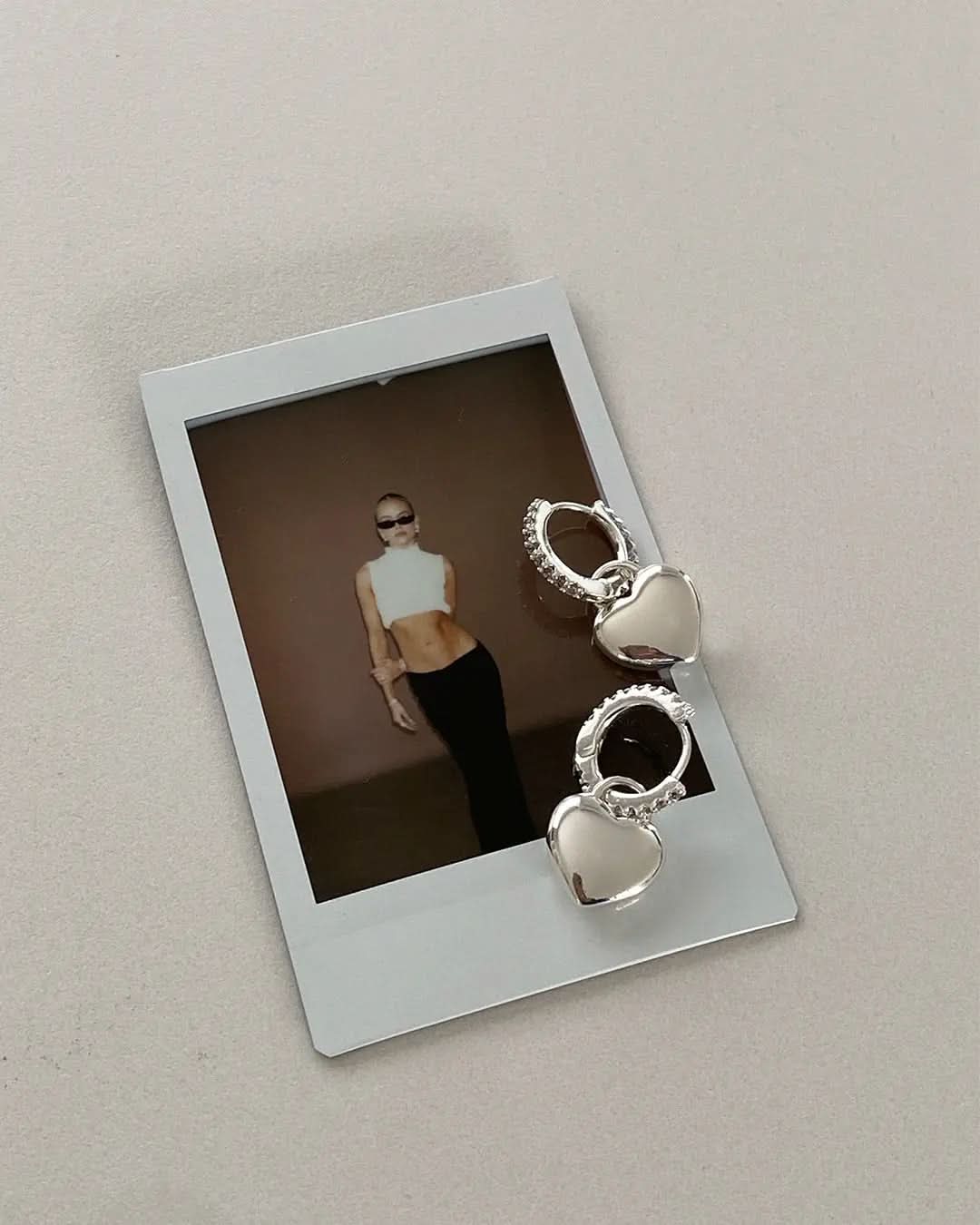 Amara Earrings – Silver