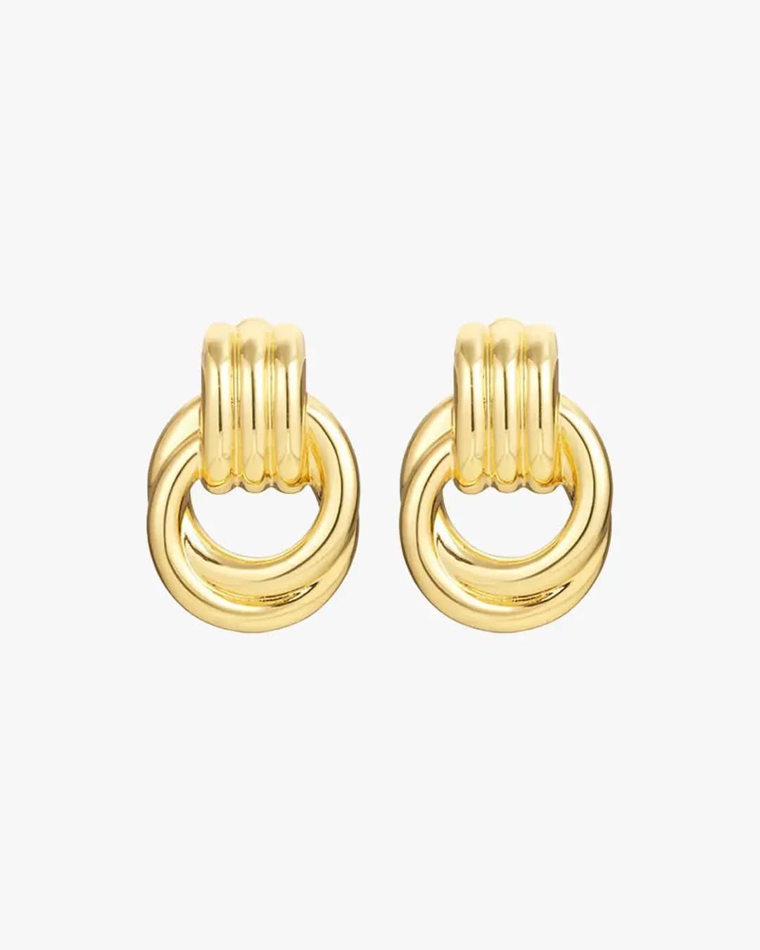 Jacquie Earrings – Gold