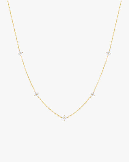 Loria Halskette Multi - Gold