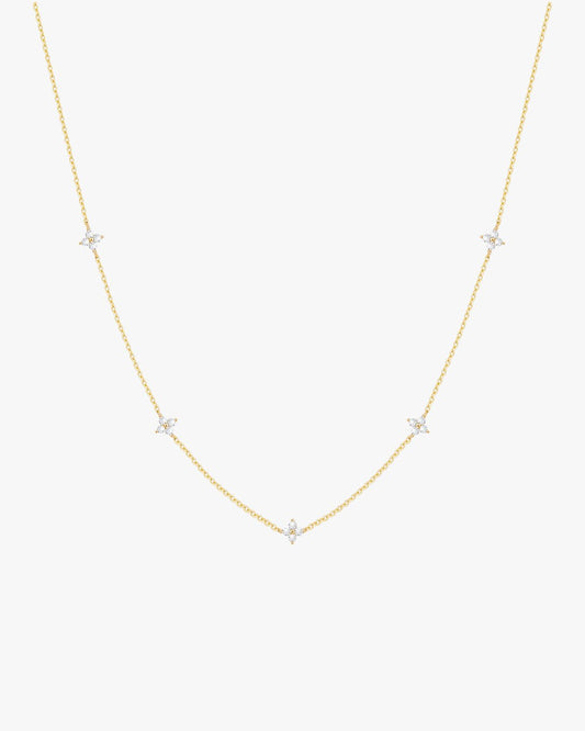Loria Halskette Multi - Gold