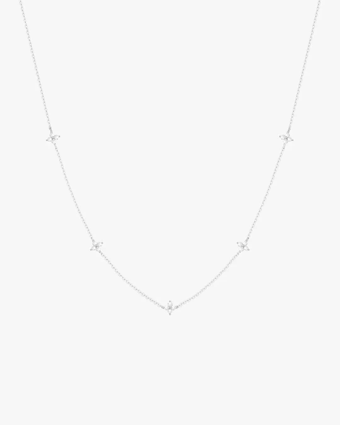 Loria Necklace Multi - Silver