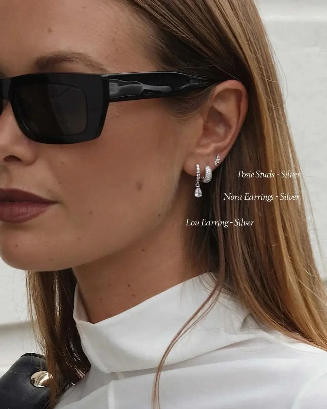 Maren Earrings – Silver