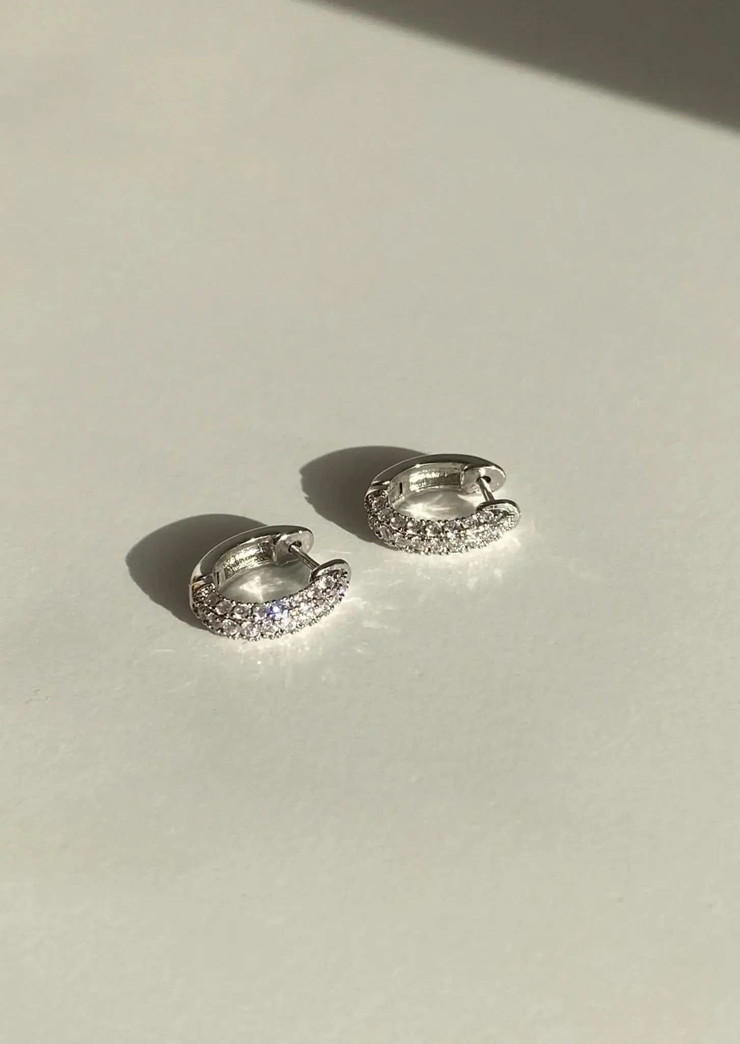Lya Earrings - Silver