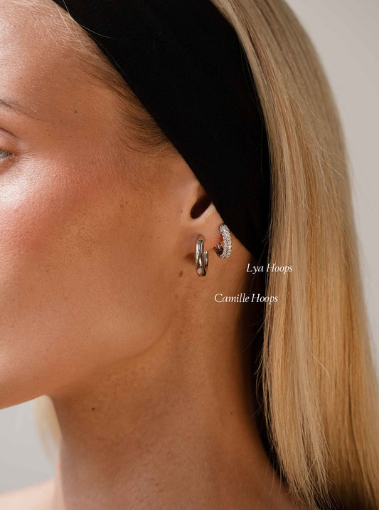 Lya Earrings - Silver