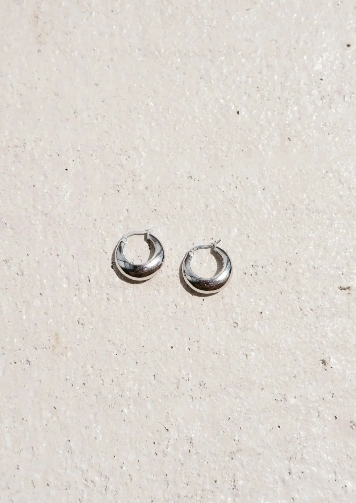 Liora Hoops - Silver