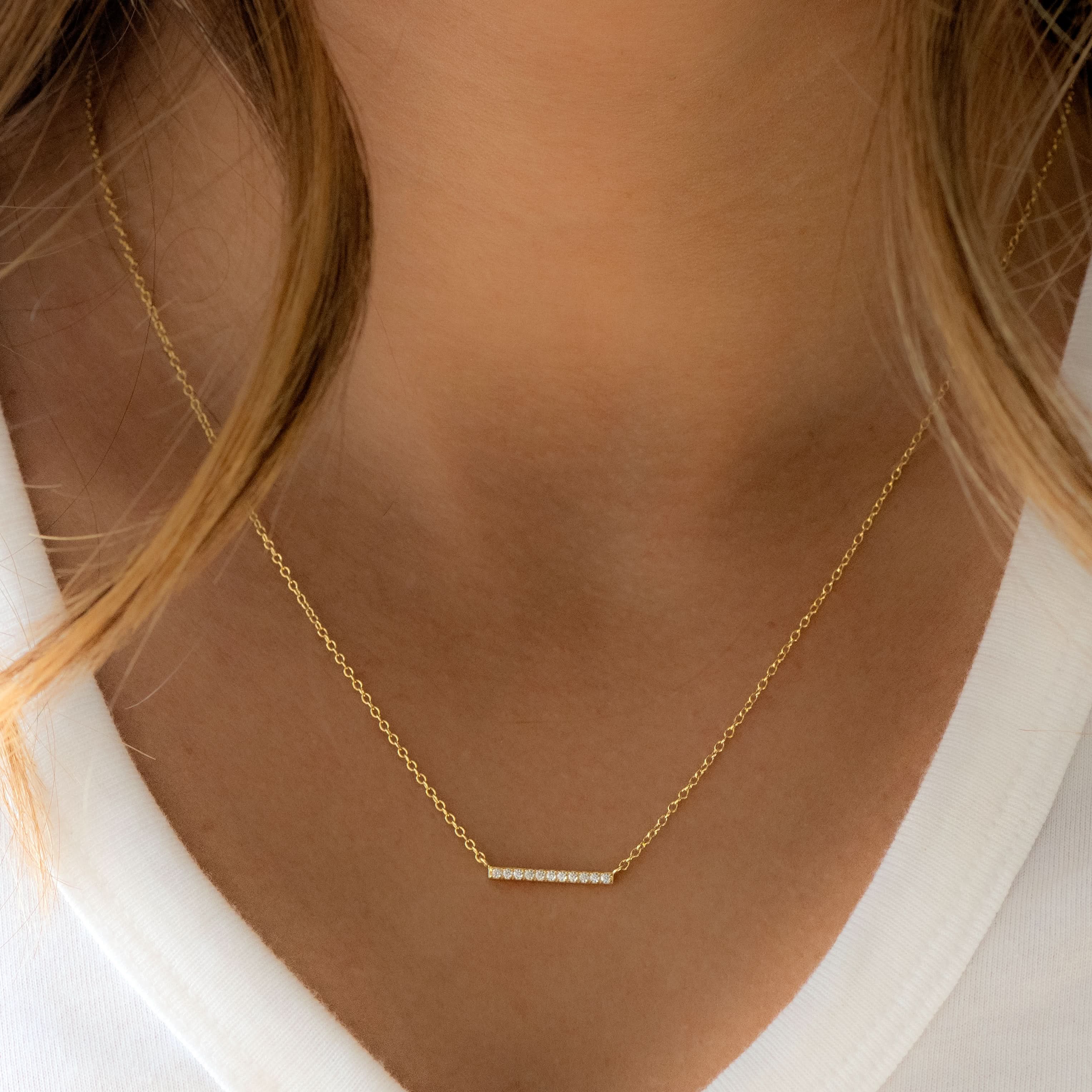 Dainty Bar Necklace
