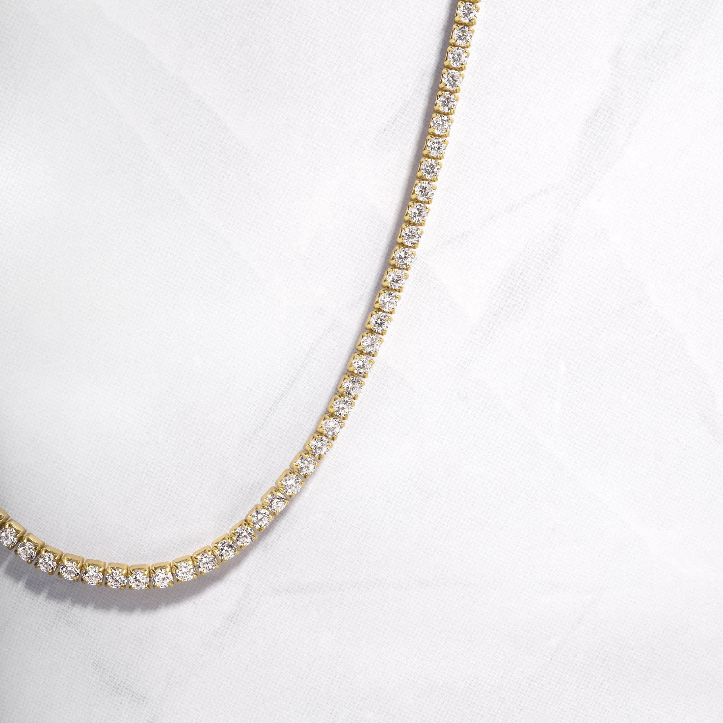 2mm Tennis Necklace